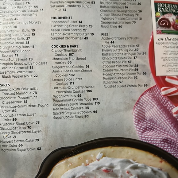 Holiday Baking Cooking Recipe Book - Picture 5 of 9